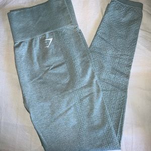 Gymshark Vital Seamless Leggings - Light Green Marl